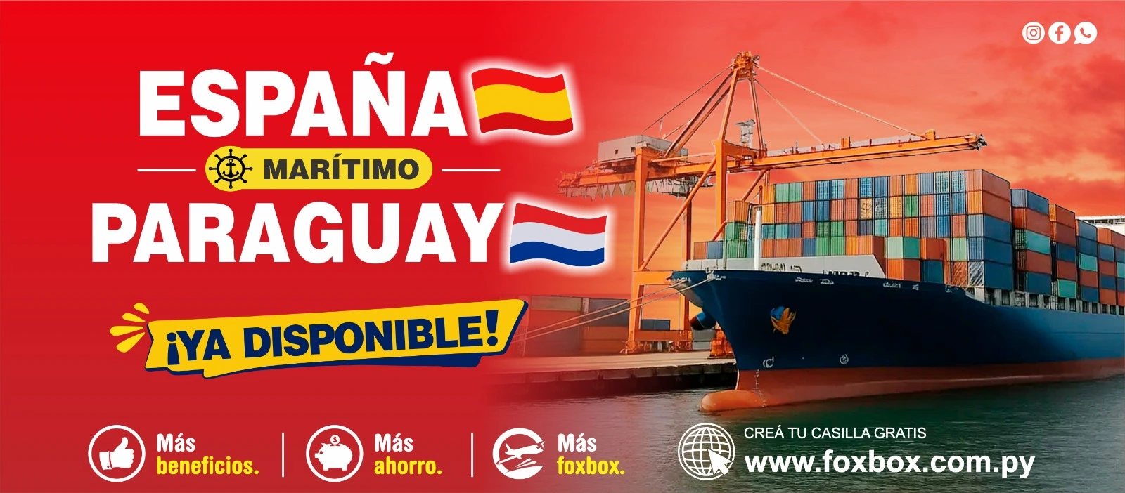 Banner FoxBox 4 - Contactar por WhatsApp